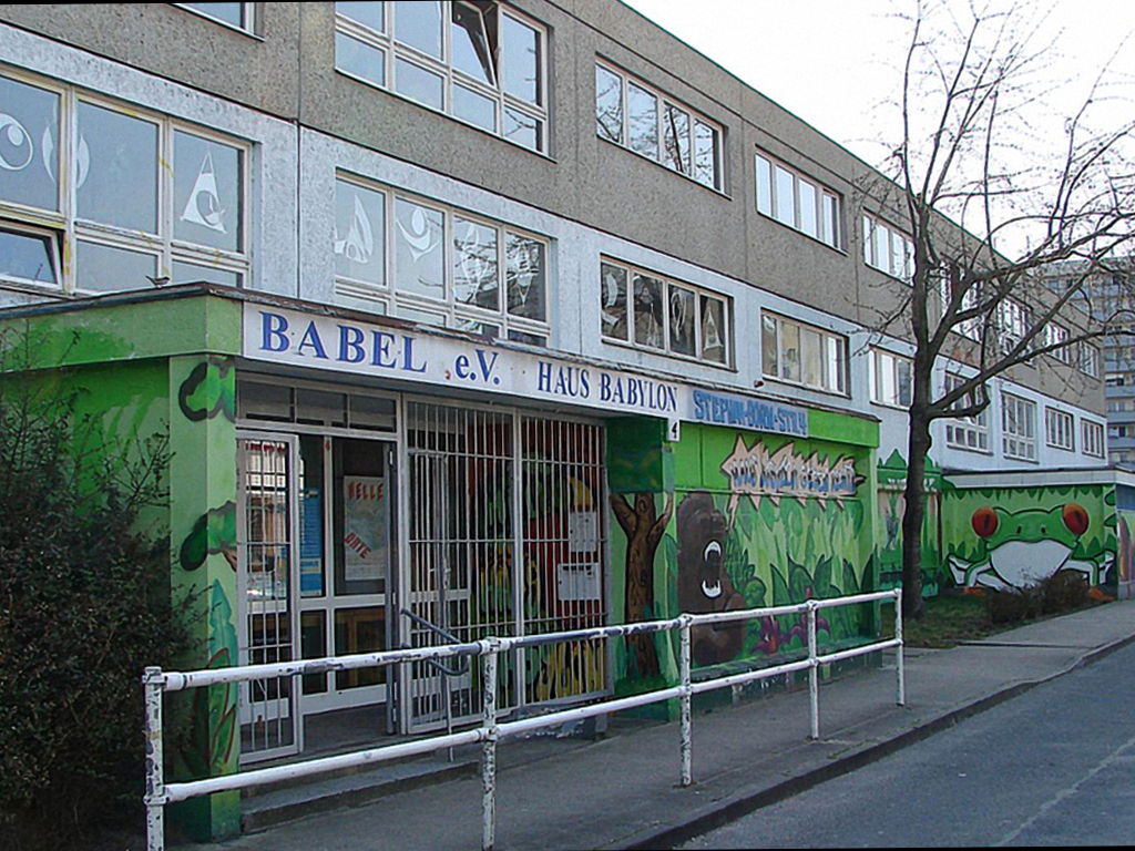 Das Haus Babylon vor der Sanierung