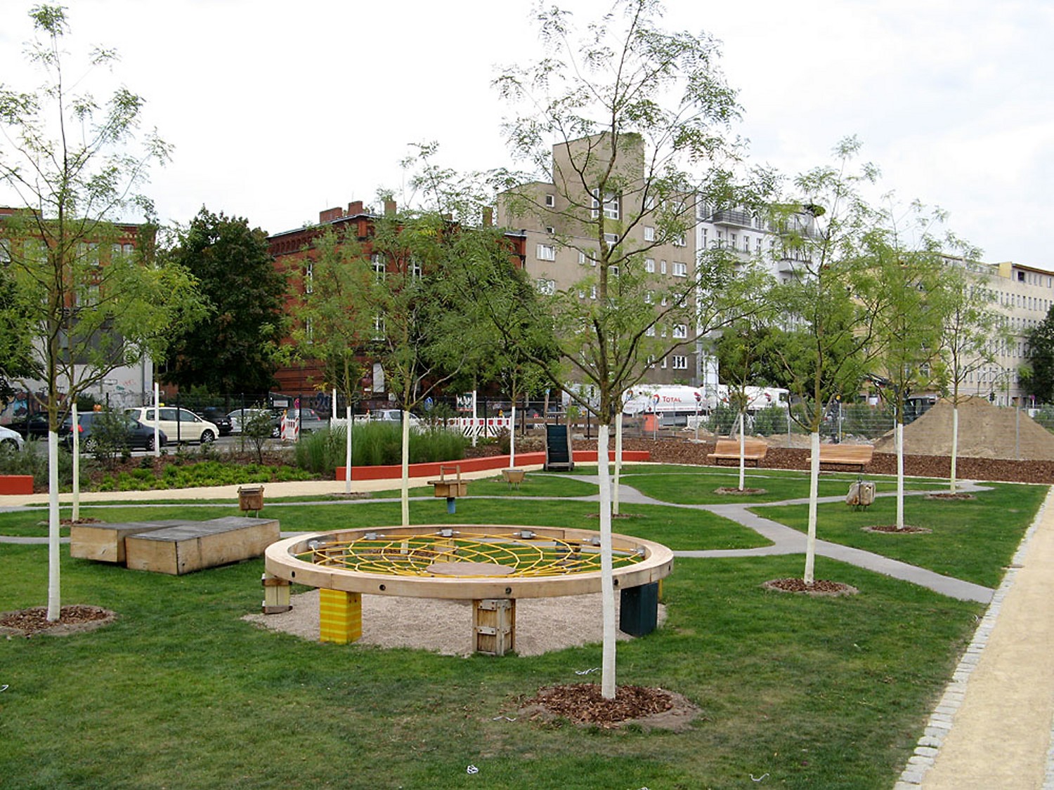 Die Rollerbahn im Moabiter Stadtgarten