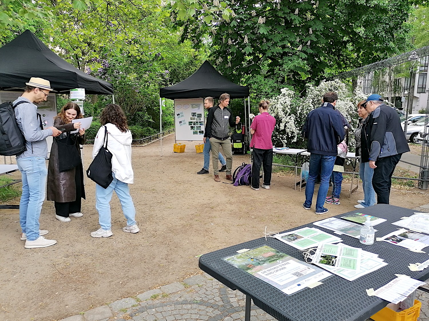 Bürgerbeteiligung in der Bremer Straße am Tag der Städtebauförderung 2022