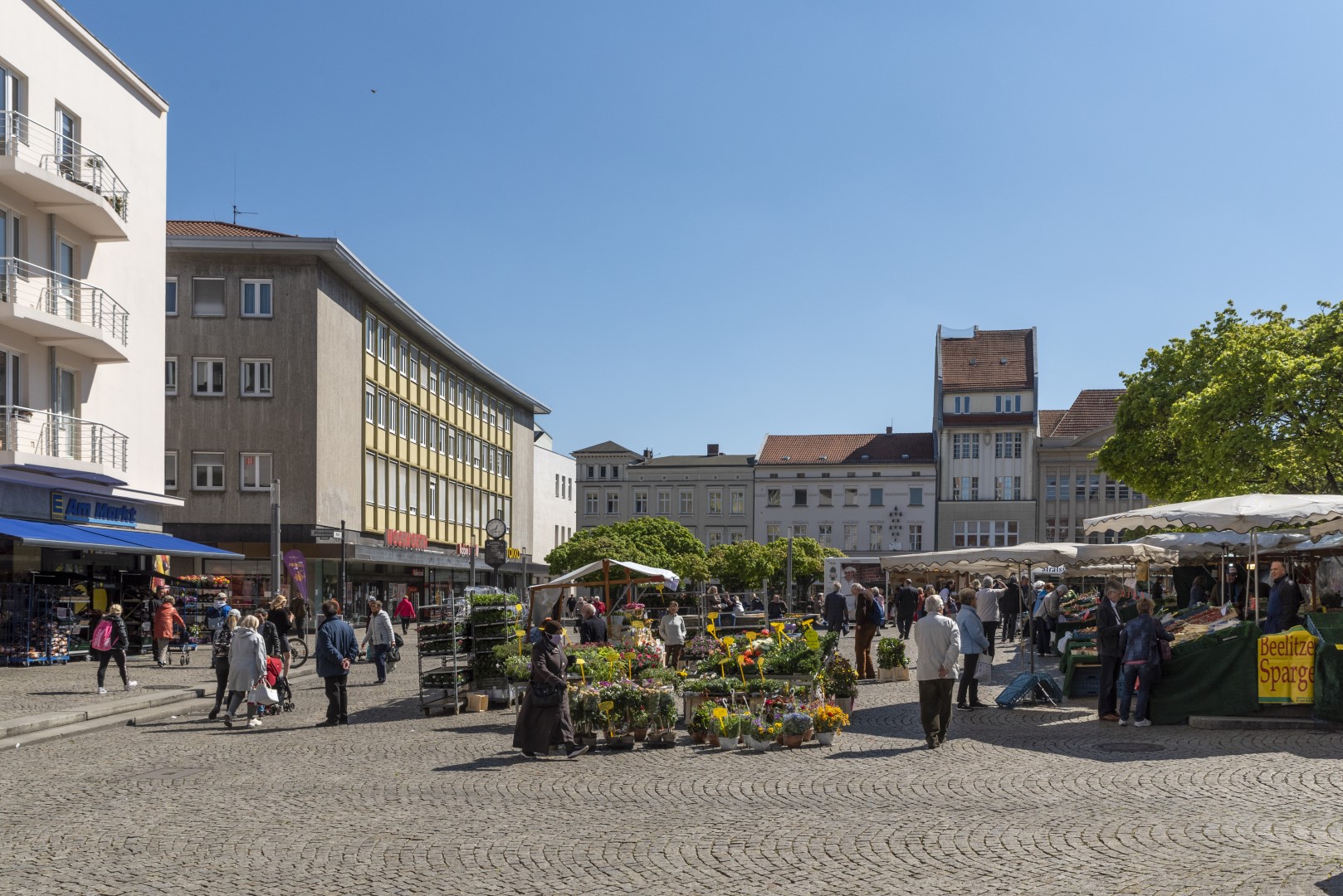 Der Marktplatz in der Altstadt Spandau